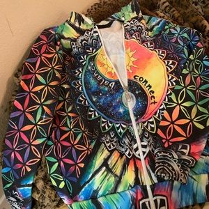 Electro Threads zip up hoodie